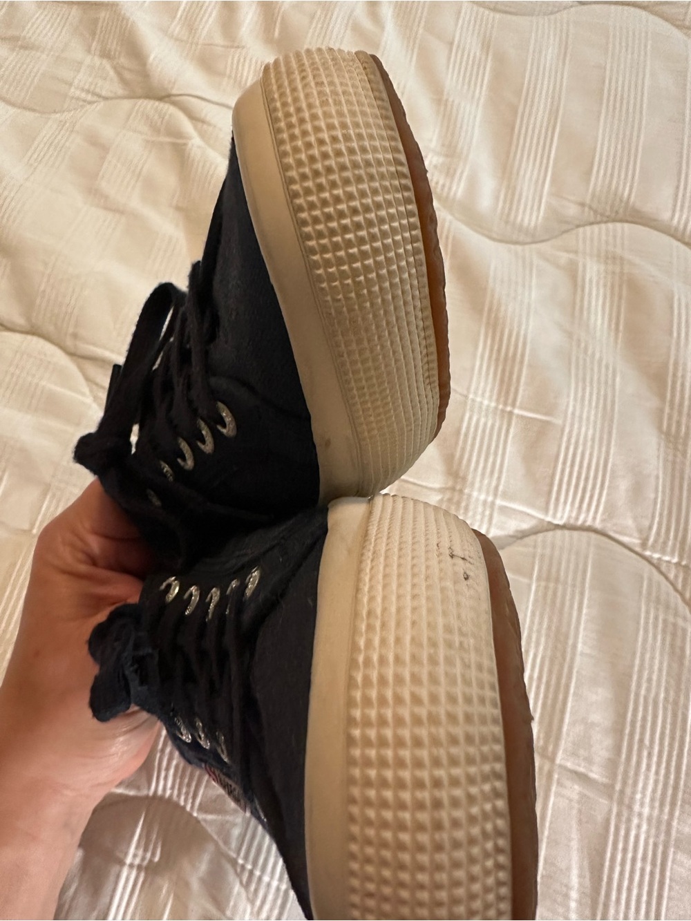 Superga Classic Italian Canvas 2750 Women’s Navy Canvas Low-Top Sneakers 38 7.5 - Picture 8 of 8